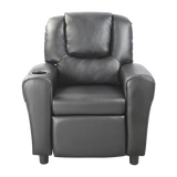 Leather Kids Recliner
