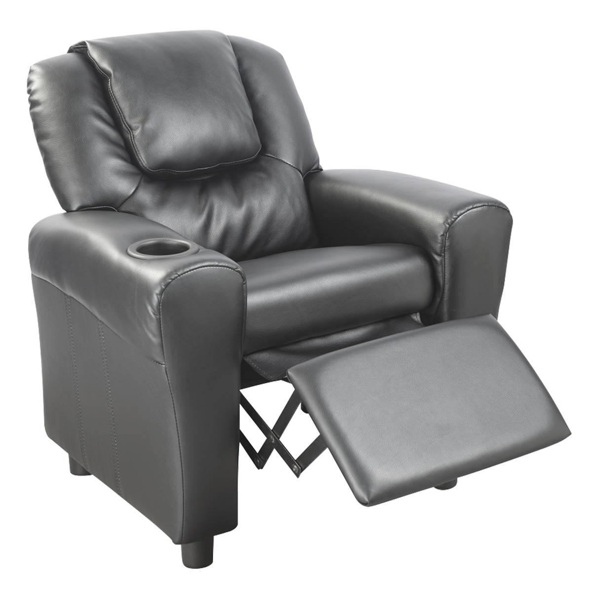 Leather Kids Recliner
