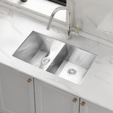 Stainless Steel Sink - 820x457mm - Front View