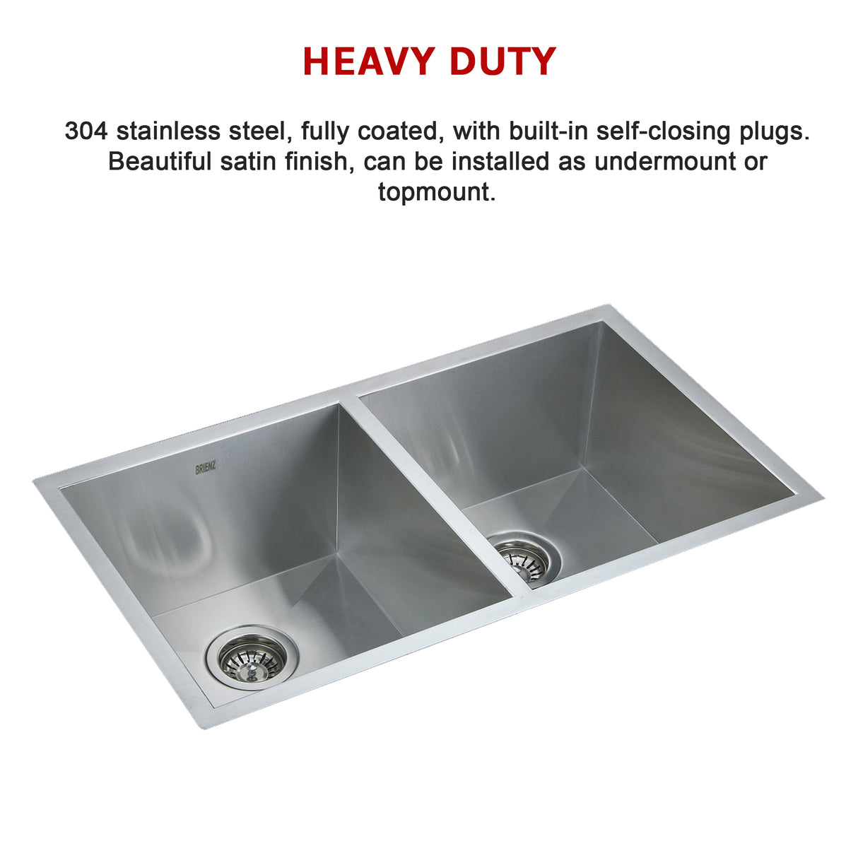 Stainless Steel Sink - 820x457mm