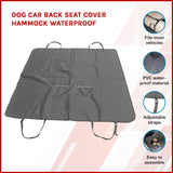Dog Car Back Seat Cover Hammock Waterproof - Front View