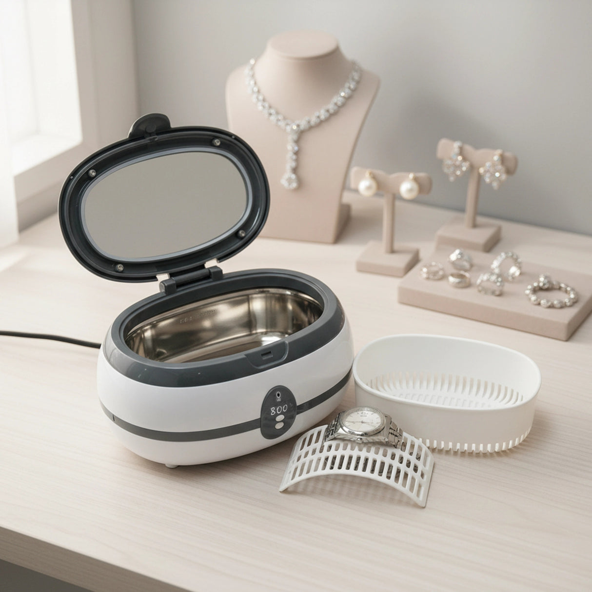 Sonic Wave Jewellery Cleaner