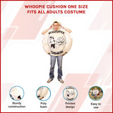 Whoopie Cushion One Size Fits all Adults Costume - Front View