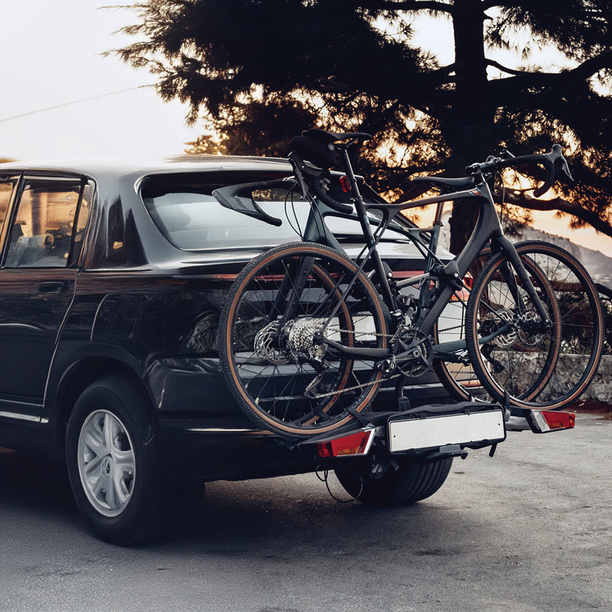 3 Bicycle Rack Hitch Mount Bike Carrier for Car and SUV Tow Bar