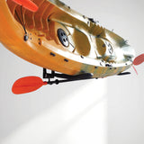 Kayak Canoe Wall Rack Storage Brackets - Low Angle