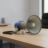 25W Megaphone PA System Loud Speaker Voice Recorder - Side View