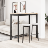 Bar Table Natural 110 x 55 x 105 cm Solid Pine Wood - Top-Down View