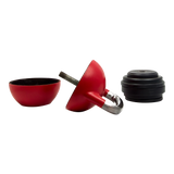 Adjustable 32KG Kettlebell Weight Set Home Gym - Close-Up Angle