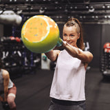 16KG Pro-Grade Steel KettleBell - Top-Down View