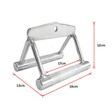 Close Grip Seated Row Handle &ndash; Triangle Cable Attachment Bar for Gym Machines - Extra Image