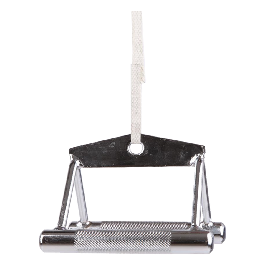 Close Grip Seated Row Handle &ndash; Triangle Cable Attachment Bar for Gym Machines