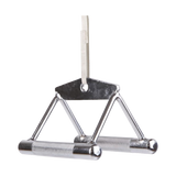 Close Grip Seated Row Handle &ndash; Triangle Cable Attachment Bar for Gym Machines
