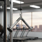 Triceps Press Push Down Bar &ndash; Gym Cable Attachment for Arm & Strength Training