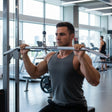 48" Lat Pulldown Bar Cable Attachment &ndash; Gym Handle for Back & Strength Training