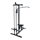 Lat Pulldown Low Row Fitness Machine &ndash; Home Gym Strength Trainer - 45-Degree Angle