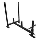 Heavy Duty Gym Sled with Harness - Rear View