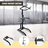 Power Tower Chin Up Dip Pull Push Up Machine - Rear View