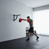 Boxing Punching Bag Wall Pivot Rack &ndash; Swivel Mount for Home Gym