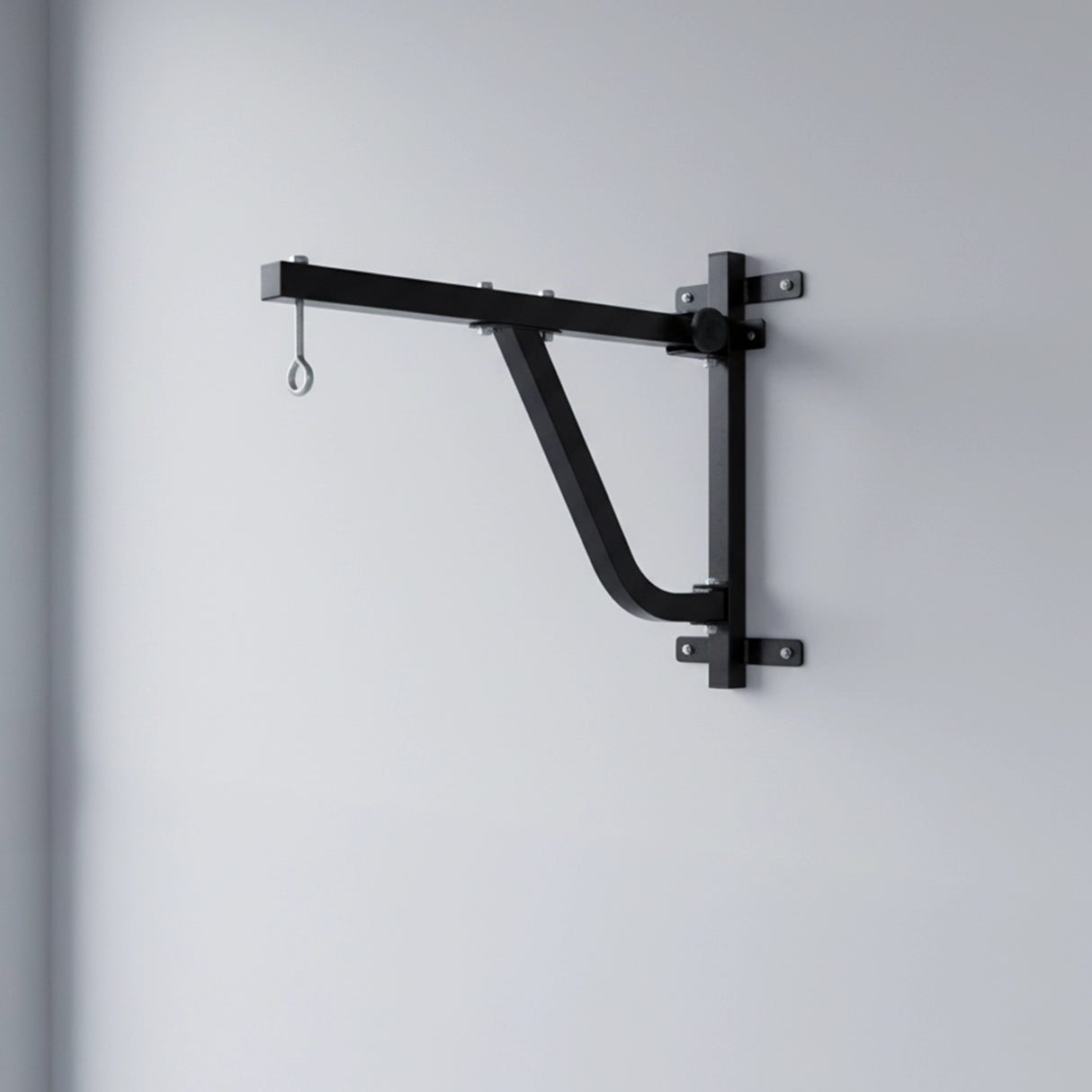 Boxing Punching Bag Wall Pivot Rack &ndash; Swivel Mount for Home Gym