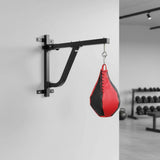 Boxing Punching Bag Wall Pivot Rack &ndash; Swivel Mount for Home Gym