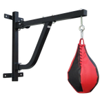 Boxing Punching Bag Wall Pivot Rack &ndash; Swivel Mount for Home Gym