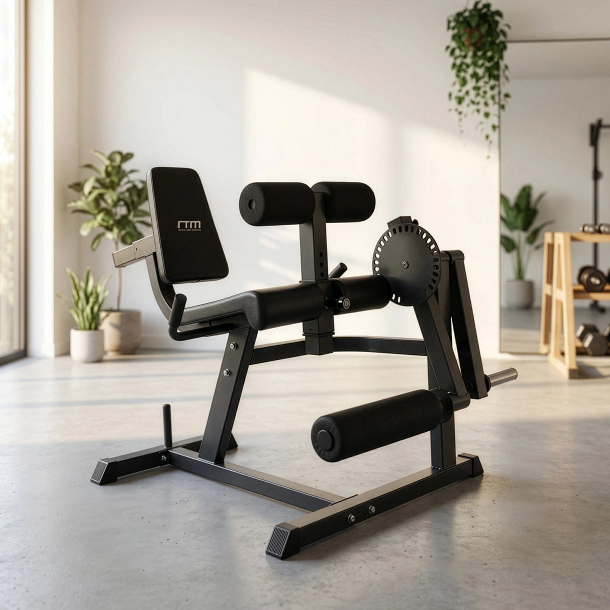 Leg Extension Curl Machine &ndash; Adjustable Home Gym Quad & Hamstring Workout Bench