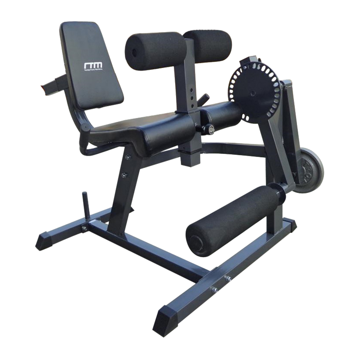 Leg Extension Curl Machine &ndash; Adjustable Home Gym Quad & Hamstring Workout Bench