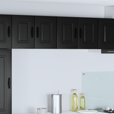 Dishwasher Panel Kalmar Black 60 x 31 x 40 cm Engineered Wood - Side View