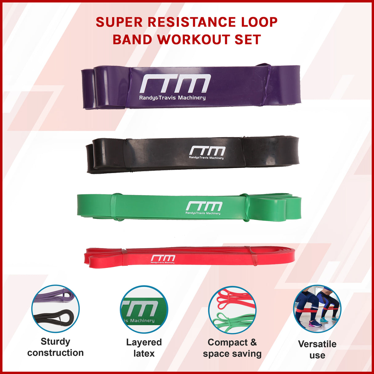 Resistant Workout Loop Set