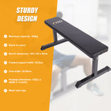 Weights Flat Bench Press Home Gym - Side View