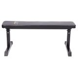 Weights Flat Bench Press Home Gym - Top-Down View