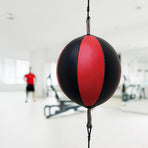 Floor to Ceiling Ball Boxing Punching Bag &ndash; Speed Reaction Training Equipment
