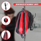 Floor to Ceiling Ball Boxing Punching Bag &ndash; Speed Reaction Training Equipment - Rear View