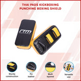 Thai Pads Kickboxing Punching Boxing Shield - Front View