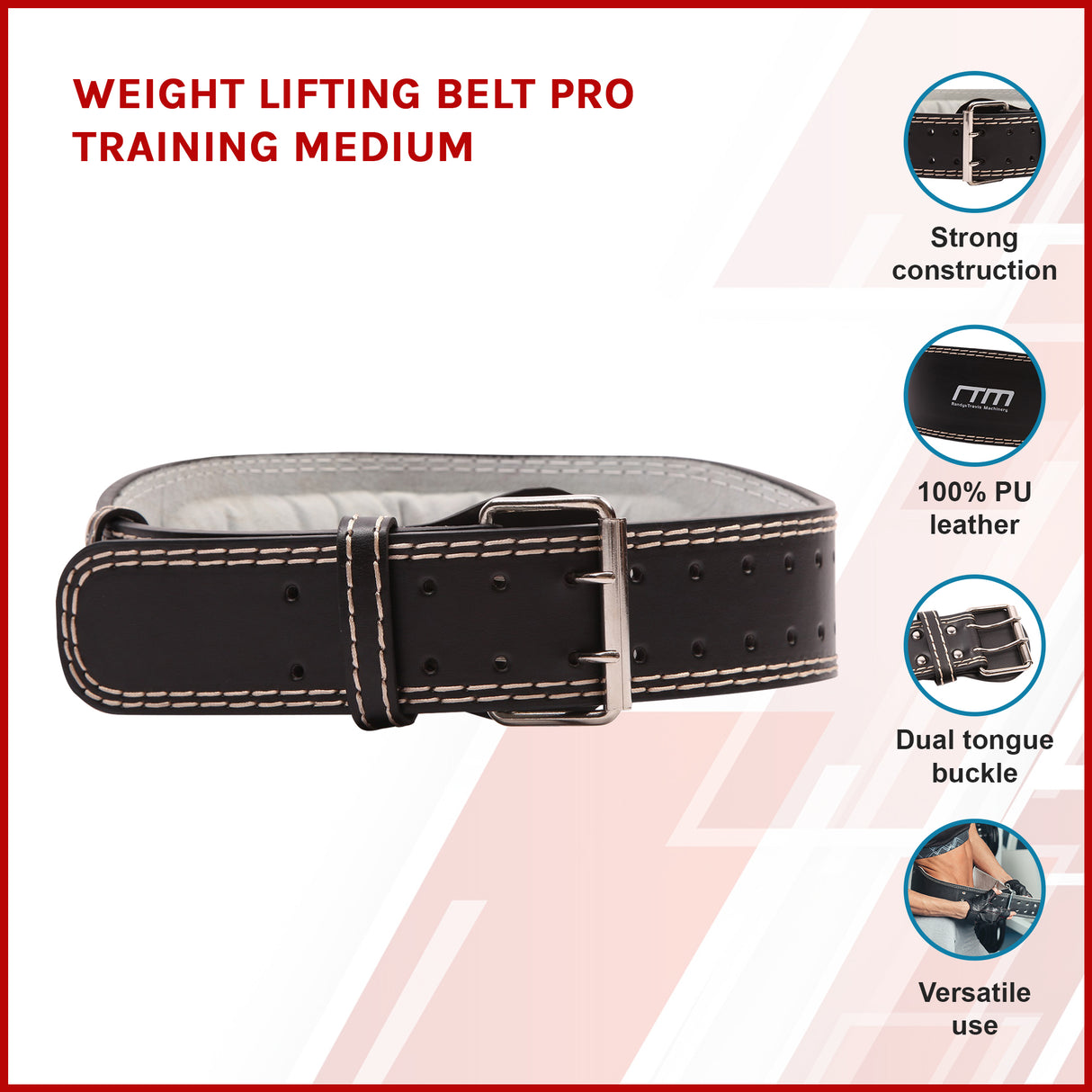 Weight Lifting Belt Pro Training Medium