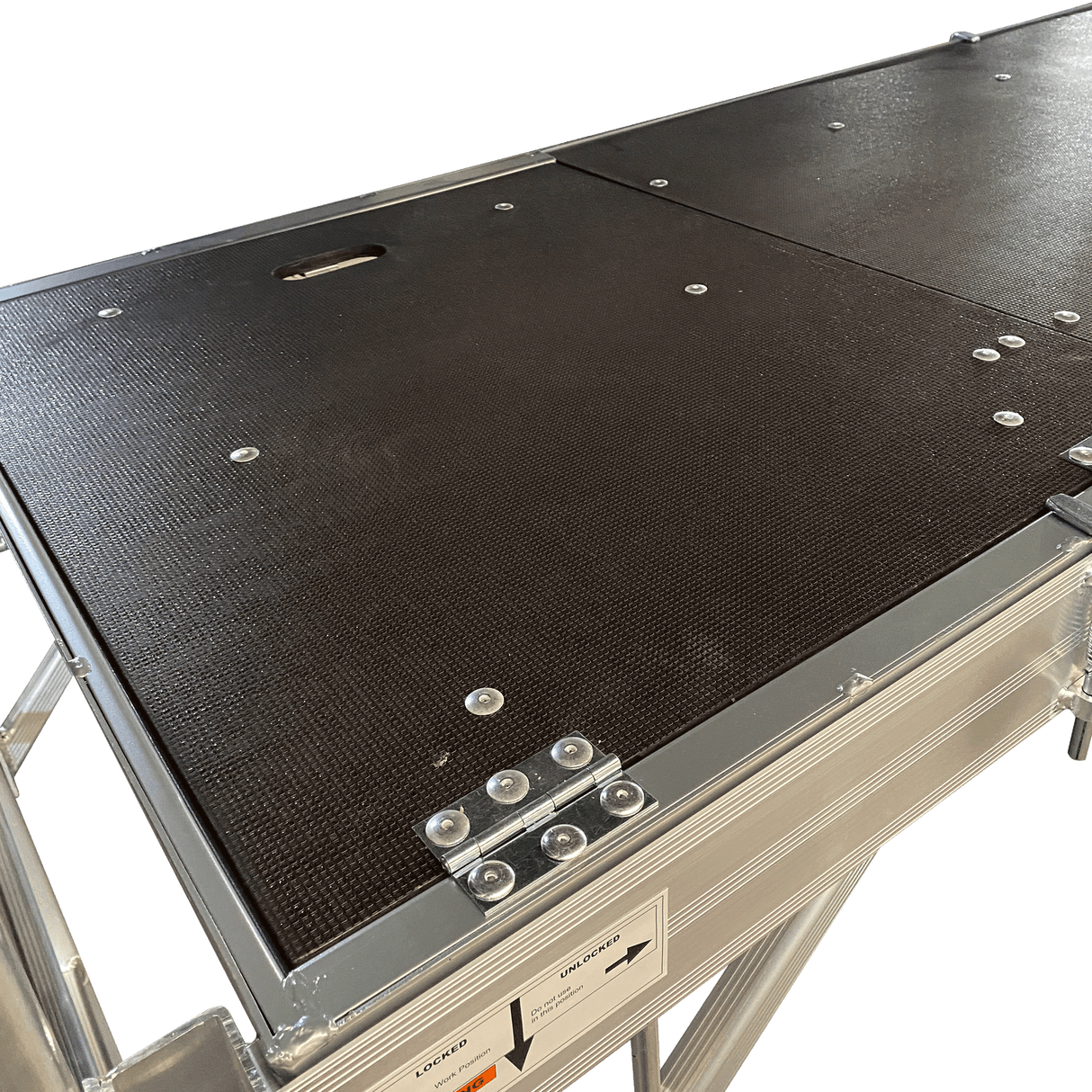 Professional Aluminium Safety Scaffold With Hatch