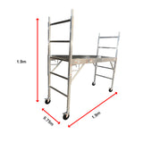 Professional Aluminium Safety Scaffold With Hatch - Extra Image