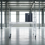 Professional Aluminium Safety Scaffold With Hatch
