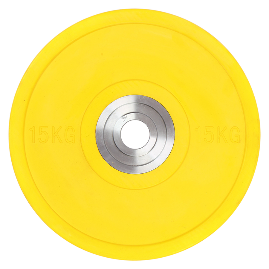 15KG PRO Olympic Rubber Bumper Weight Plate