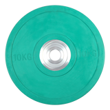 10KG PRO Olympic Rubber Bumper Weight Plate - 45-Degree Angle