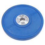 20KG PRO Olympic Rubber Bumper Weight Plate