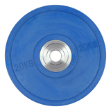 20KG PRO Olympic Rubber Bumper Weight Plate - 45-Degree Angle