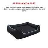 Heavy Duty Waterproof Dog Bed - Small - Rear View