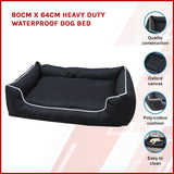 Heavy Duty Waterproof Dog Bed - Medium - Front View
