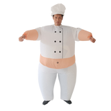 CHEF Fancy Dress Inflatable Suit -Fan Operated Costume