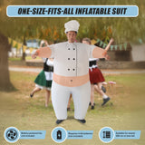 CHEF Fancy Dress Inflatable Suit -Fan Operated Costume - Extra Image