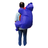GORILLA Fancy Dress Inflatable Suit -Fan Operated Costume - Side View