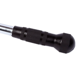 Randy & Travis Rubber Coated Solid Straight Bar Attachment for Cable Machines - Side View