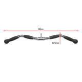 Randy & Travis Rubber-Coated Revolving Curl Row Bar Attachment for Gyms - Extra Image