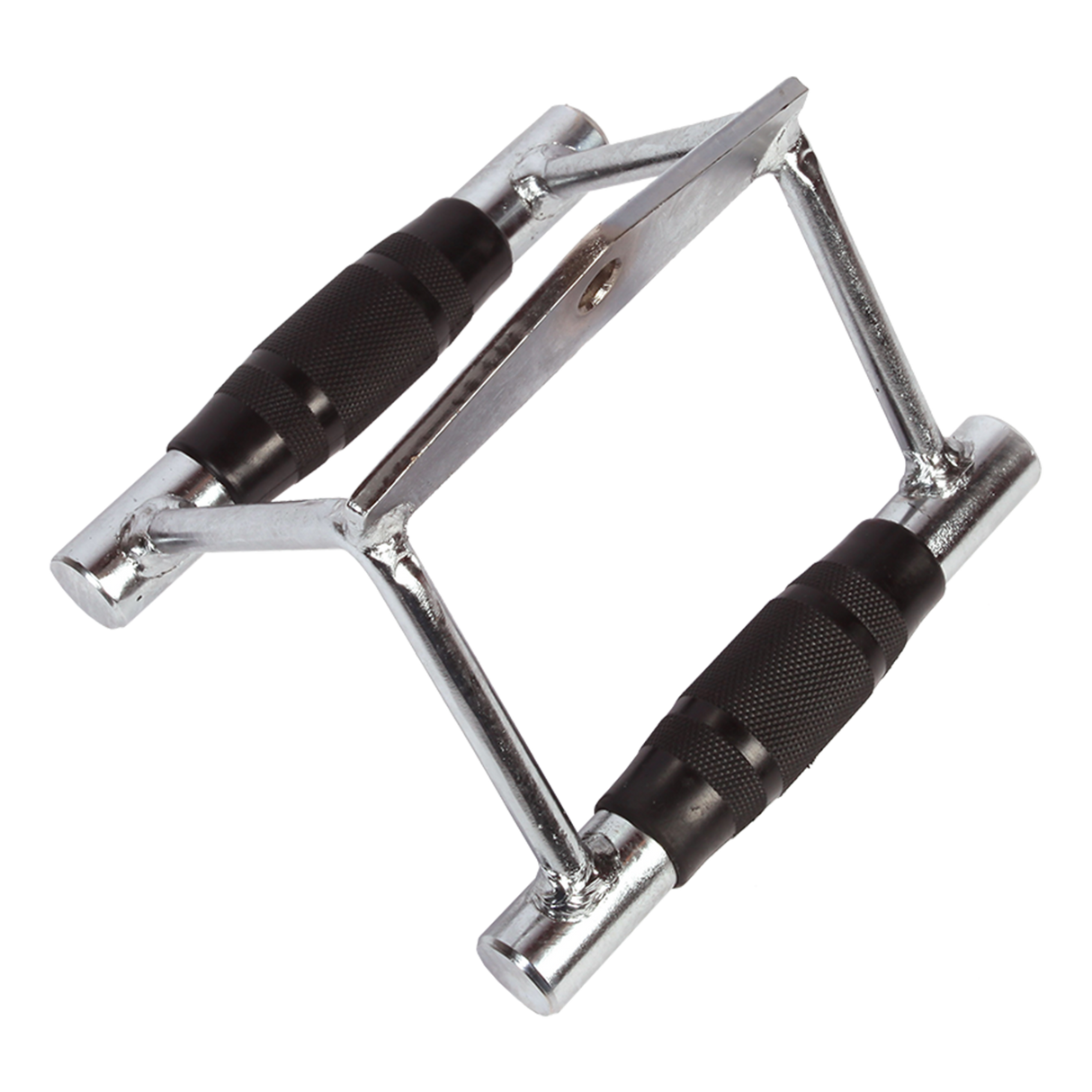 Rubber-Coated Close Grip Triangle Attachment for Lat Pulldown